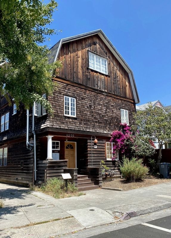 Birthplace of the Asian American Movement Marker - wide view image. Click for full size.
