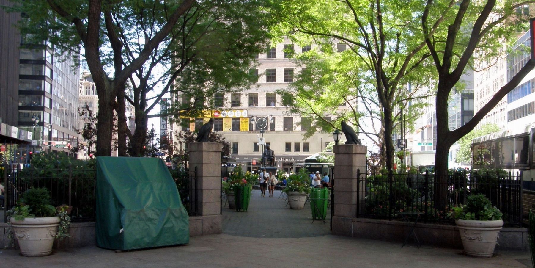 Greeley Square. Click for full size. Greeley Square image. Click for full size.