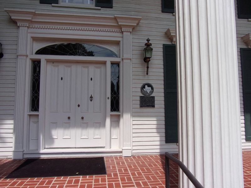 Caruth House Marker. Click for full size. Caruth House Marker image. Click for full size.