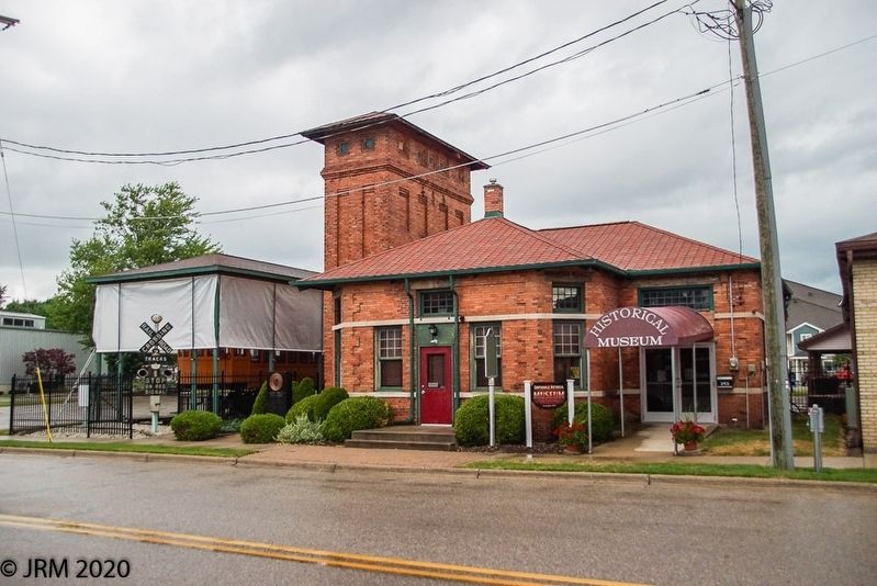 Interurban Depot/Coopersville Historical Museum image. Click for full size.