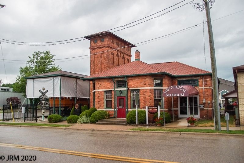 Interurban Depot/Coopersville Historical Museum. Click for full size. Interurban Depot/Coopersville Historical Museum image. Click for full size.