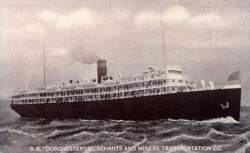 SS Dorchester. Click for full size. SS Dorchester image. Click for full size.