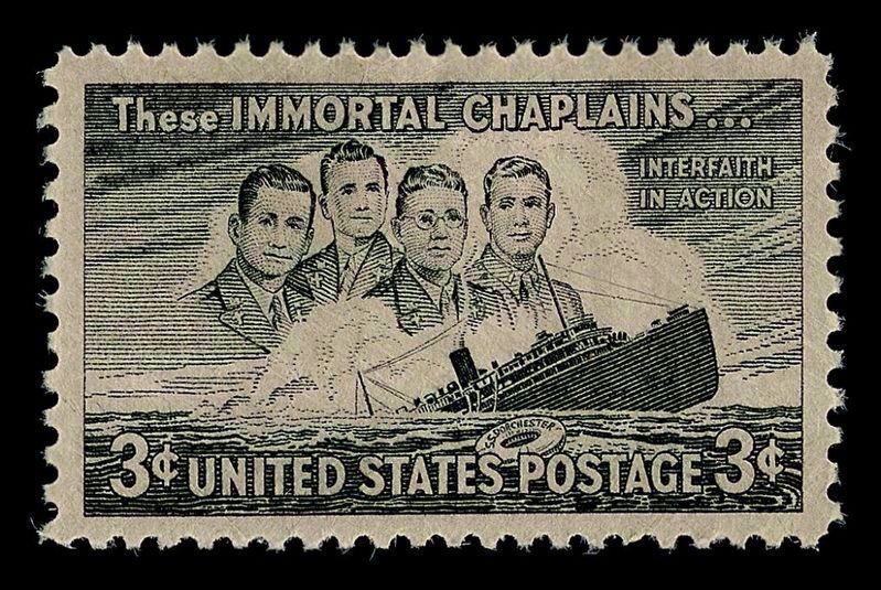 The Immortal Chaplains of the S.S. Dorchester. Click for more information. The Immortal Chaplains of the S.S. Dorchester image. Click for more information.