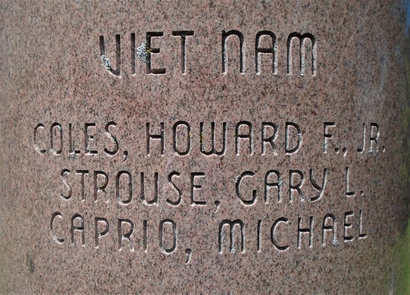 War Memorial Vietnam Honored Dead. Click for full size. War Memorial Vietnam Honored Dead image. Click for full size.