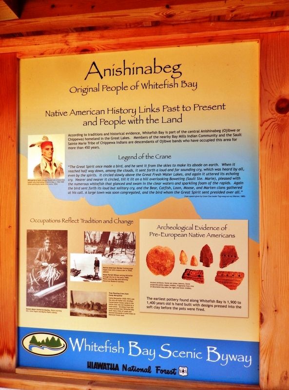 Anishinabeg Marker image. Click for full size.