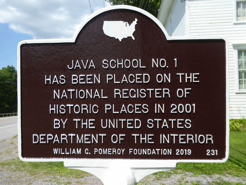 Java School No.1 Marker image. Click for full size.