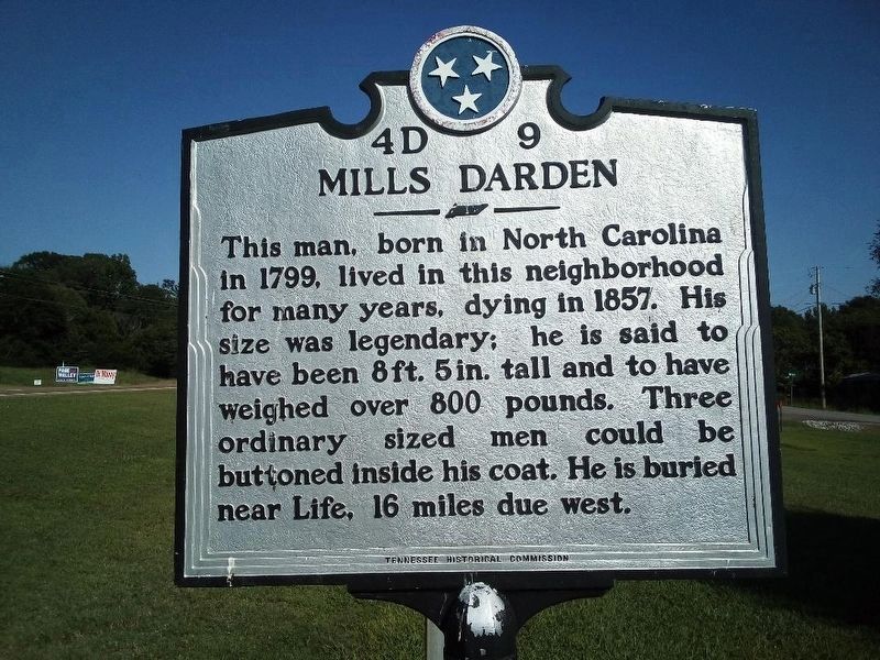 Mills Darden Marker image. Click for full size.