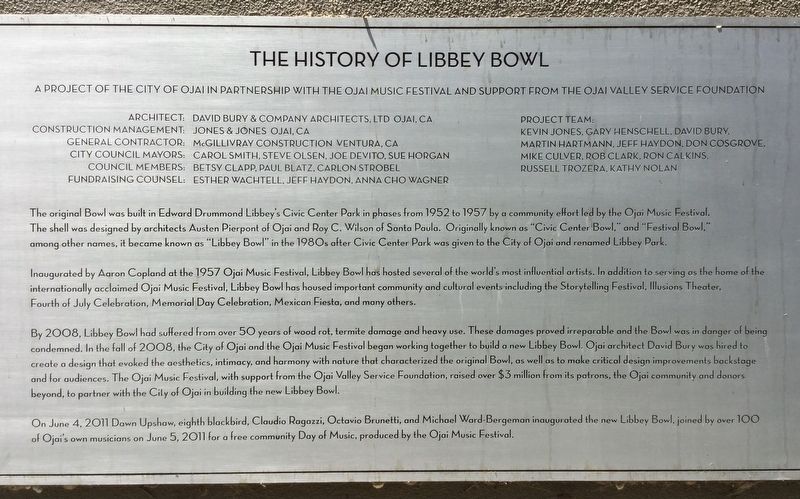Libbey Bowl Marker image. Click for full size.