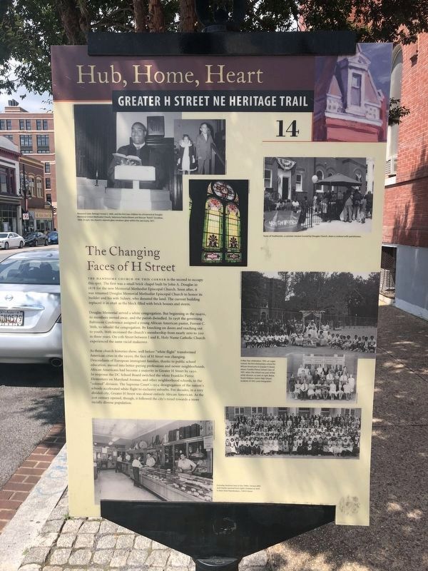 The Changing Faces of H Street Marker. Click for full size. The Changing Faces of H Street Marker image. Click for full size.