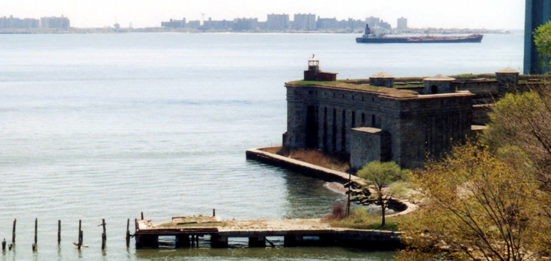 The Torpedo Wharf and Battery Weed. Click for full size. The Torpedo Wharf and Battery Weed image. Click for full size.