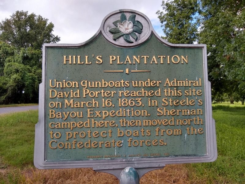 Hill’s Plantation Marker image. Click for full size.