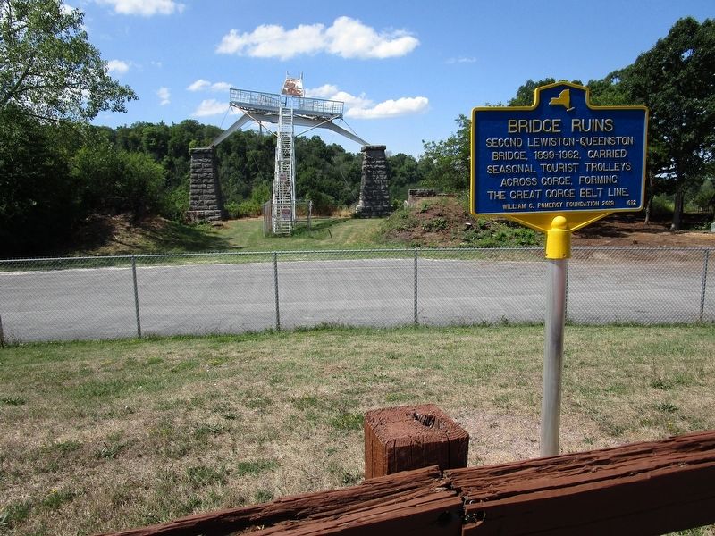 Bridge Ruins Marker. Click for full size. Bridge Ruins Marker image. Click for full size.