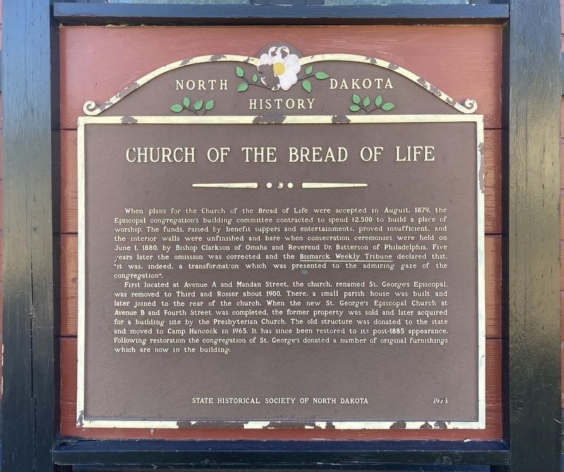 Church of the Bread of Life Marker image. Click for full size.