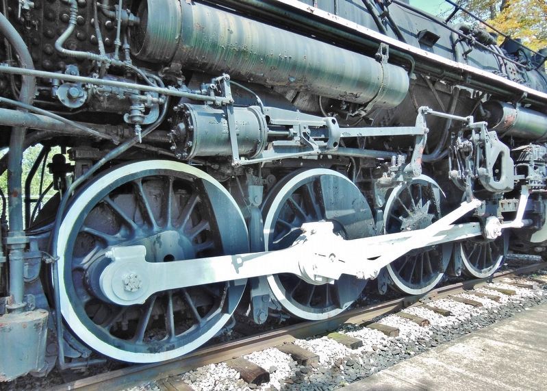 Locomotive No. 755 • 69 Inch Drive Wheels image. Click for full size.