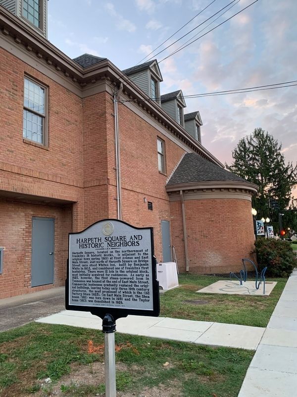 Harpeth Square Marker image. Click for full size.