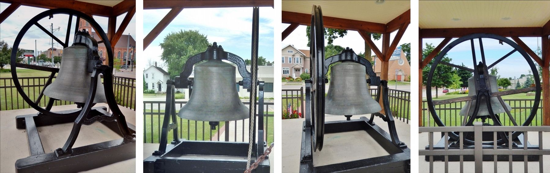 Menominee County Courthouse Bell image. Click for full size.