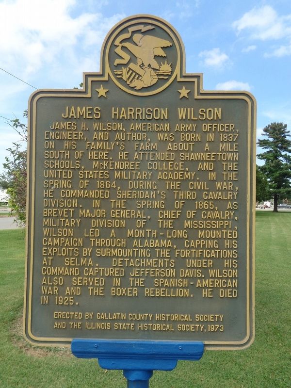 James Harrison Wilson Marker image. Click for full size.