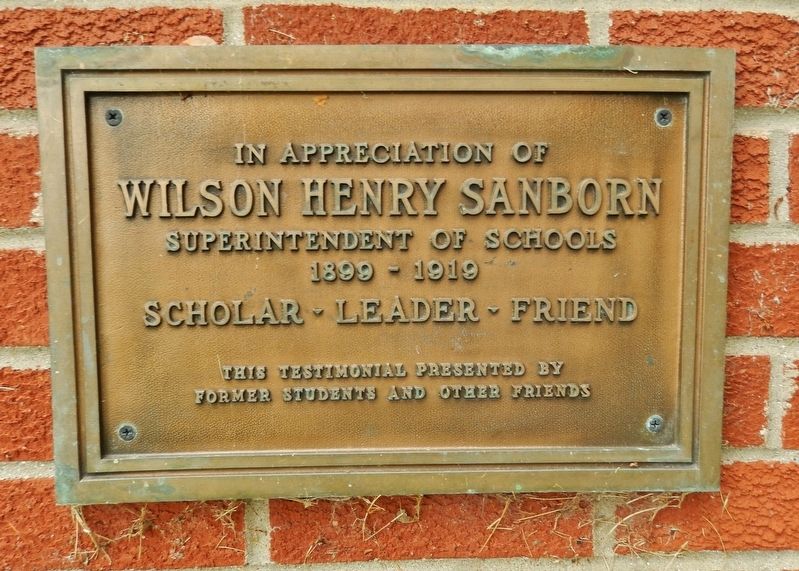 Harrisville Consolidated School Marker. Click for full size. Harrisville Consolidated School Marker image. Click for full size.