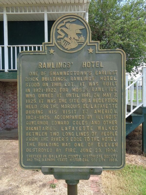 Rawlings' Hotel Marker image. Click for full size.