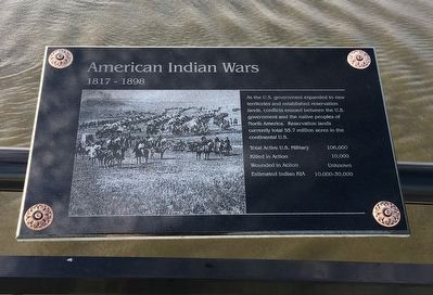 American Indian Wars Marker image. Click for full size.
