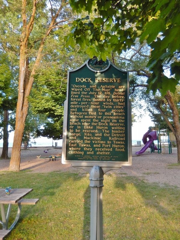 Dock Reserve Marker. Click for full size. Dock Reserve Marker image. Click for full size.