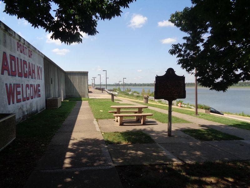 Historic Riverfront Marker image. Click for full size.