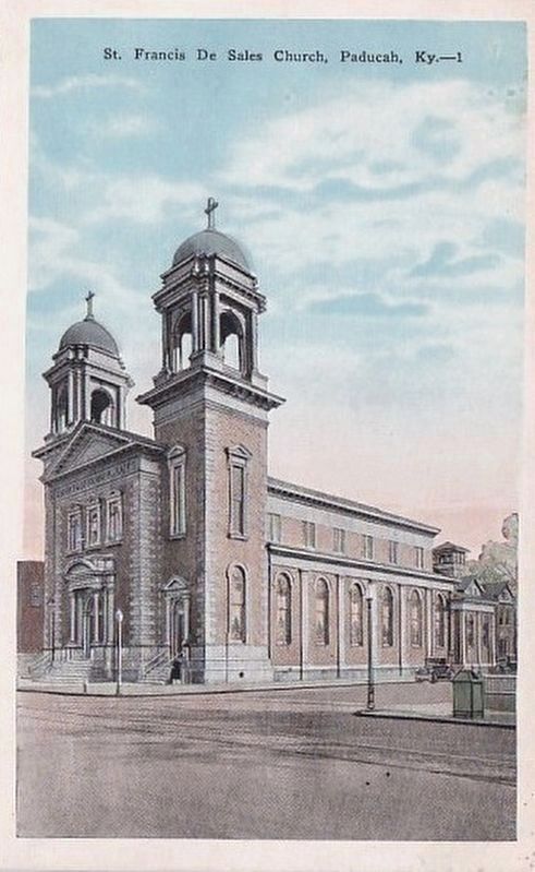 <i>St. Francis de Sales Church, Paducah, Ky.</i> image. Click for full size.