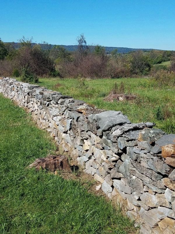 The Reconstructed Stone Wall image. Click for full size.