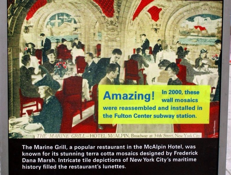 Martinique and McAlpin Hotels wayside. Click for full size. Martinique and McAlpin Hotels wayside image. Click for full size.