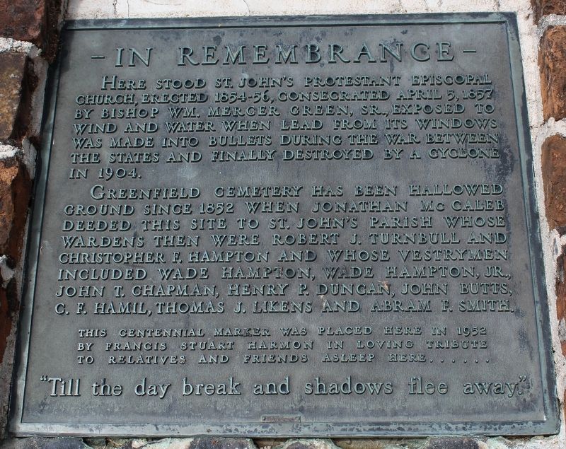 In Remembrance Marker. Click for full size. In Remembrance Marker image. Click for full size.