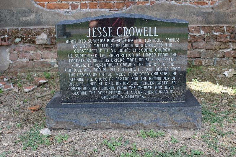 Jesse Crowell Marker image. Click for full size.