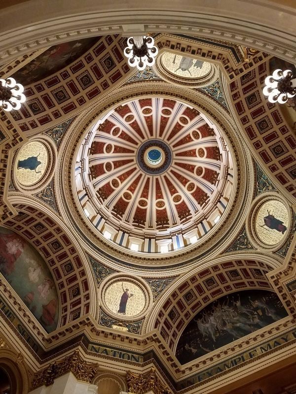 An interior view of the Capitol Building Dome image. Click for full size.