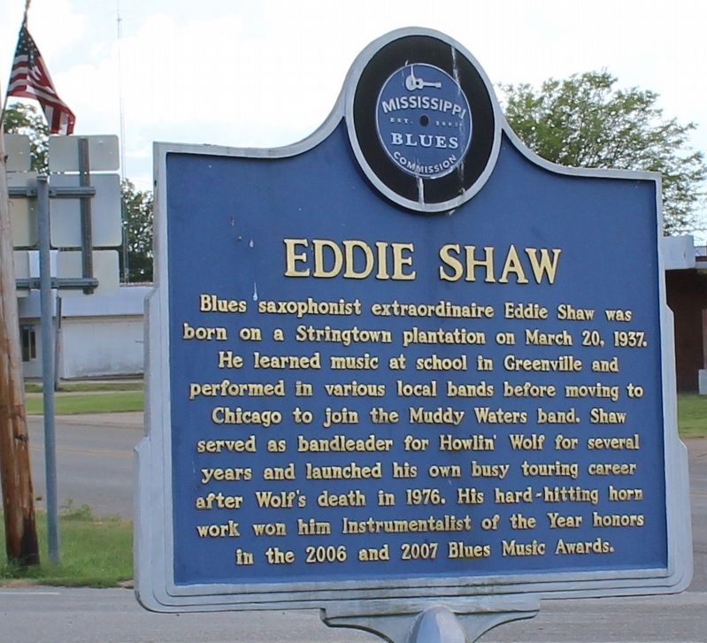 Eddie Shaw Marker (Front) image. Click for full size.