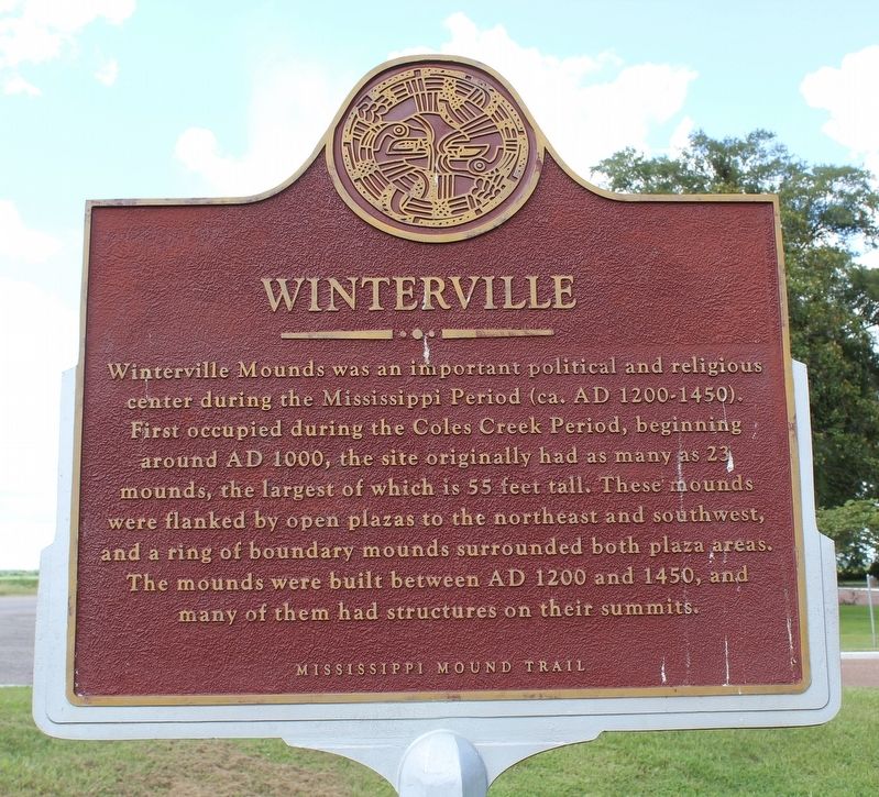 Winterville Marker (Front) image. Click for full size.