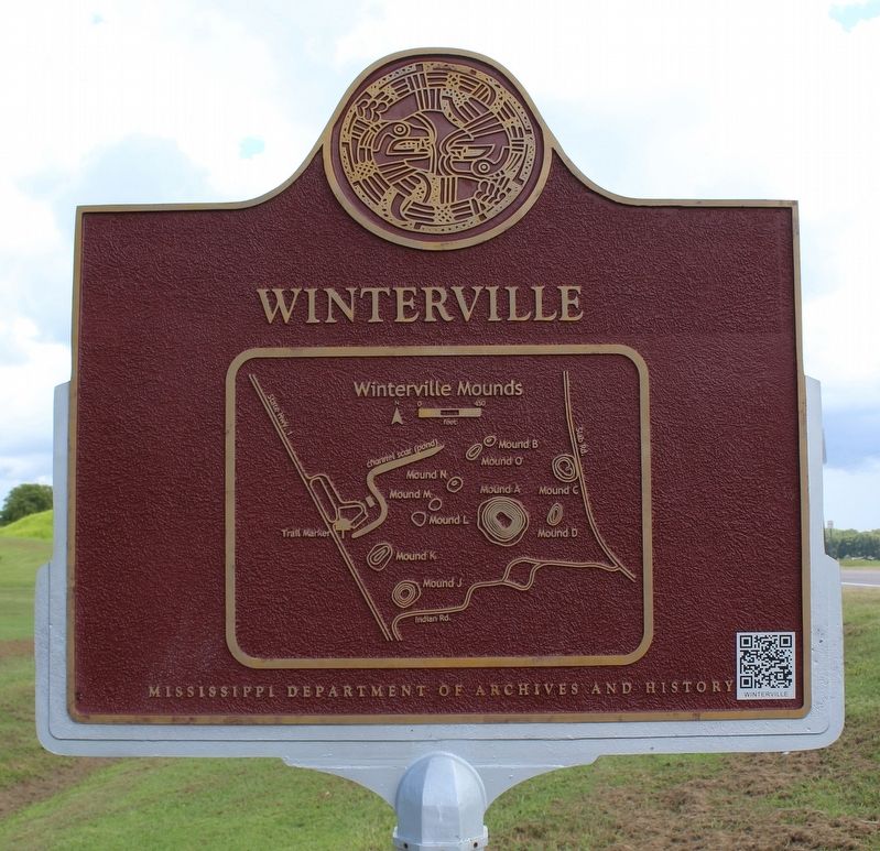 Winterville Marker (Back) image. Click for full size.