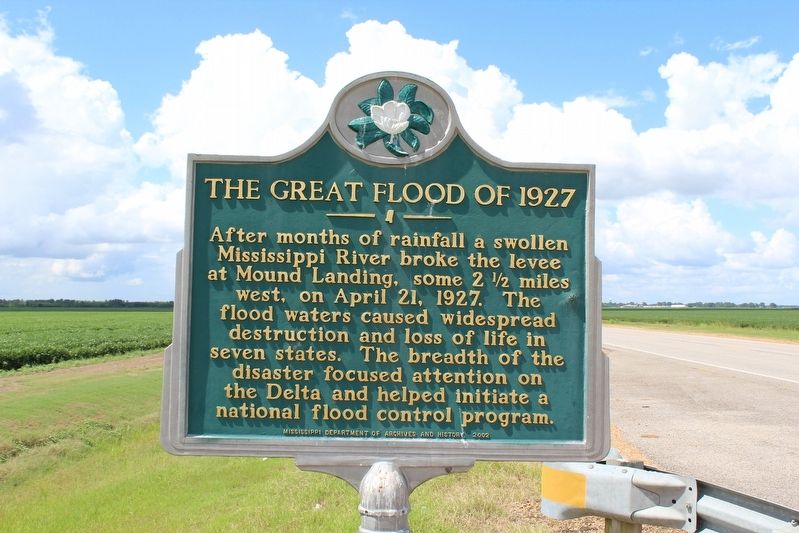 The Great Flood of 1927 Marker image. Click for full size.