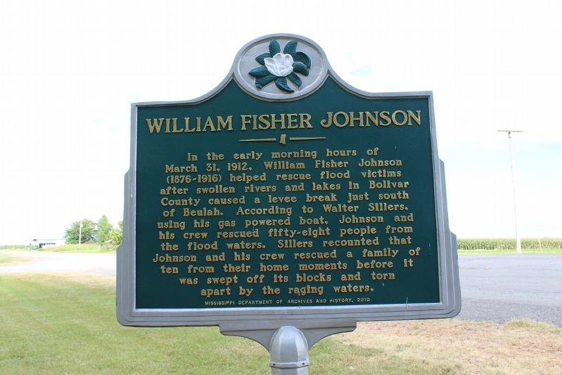 William Fisher Johnson Marker image. Click for full size.