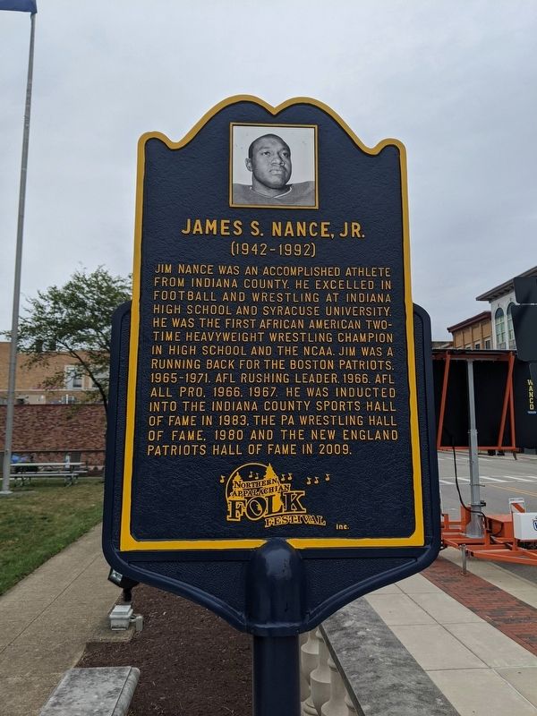 James S. Nance, Jr. Marker image. Click for full size.