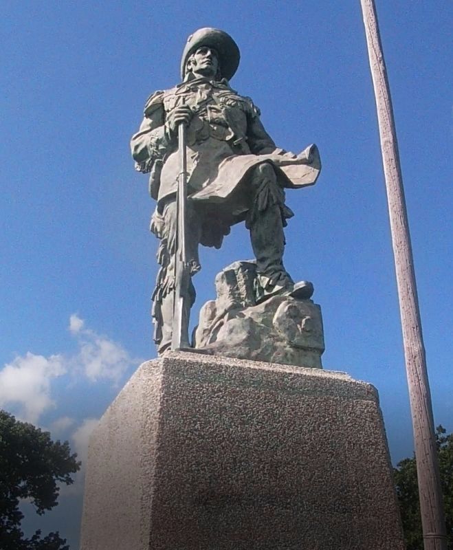 George Rogers Clark Statue image. Click for full size.