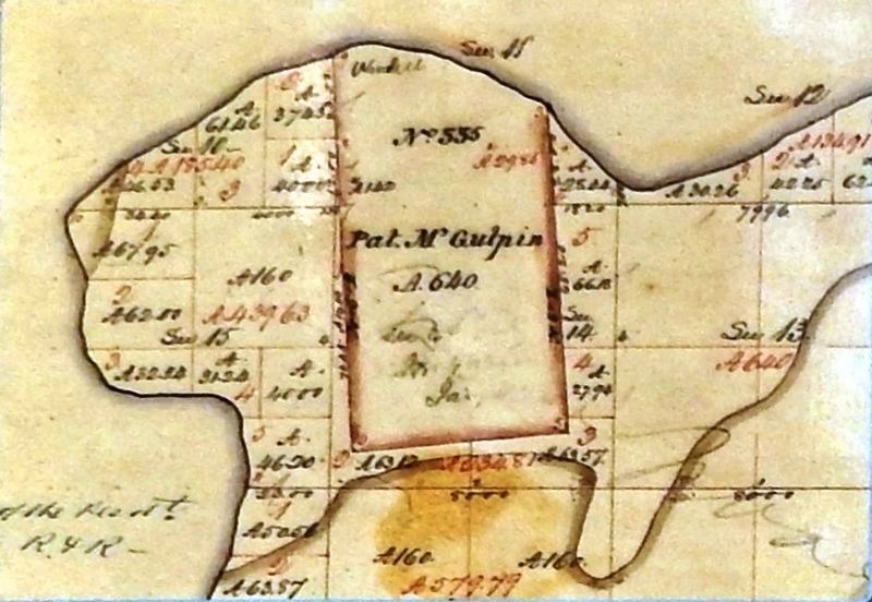 Marker detail: McGulpin Headlands Area Survey, 1841 image. Click for full size.