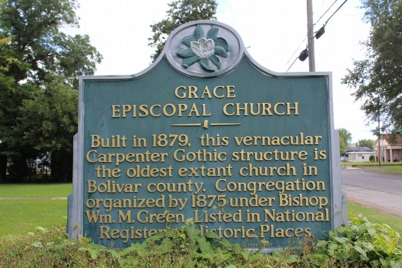 Grace Episcopal Church Marker image. Click for full size.