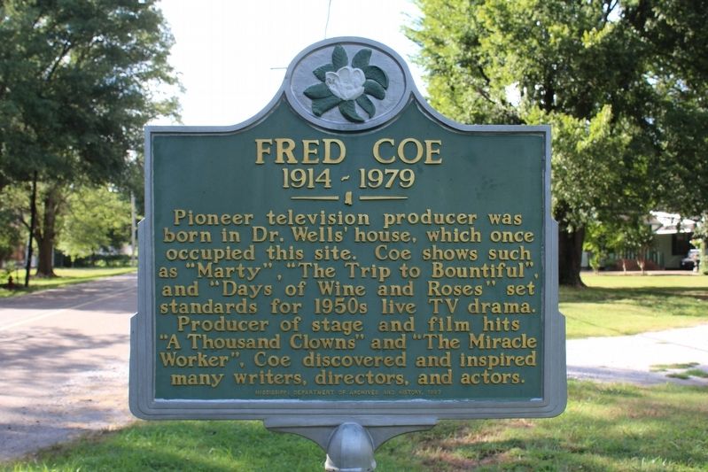 Fred Coe Marker image. Click for full size.