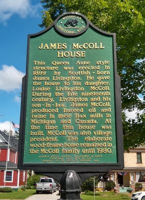 James McColl House Marker image. Click for full size.