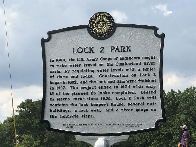 Lock 2 Park Marker image. Click for full size.
