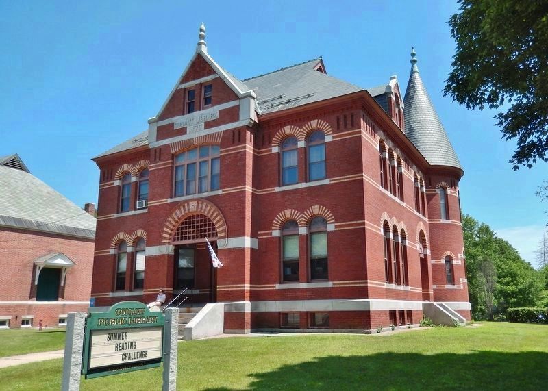 Conant Public Library (<i>southwest elevation</i>) image. Click for full size.