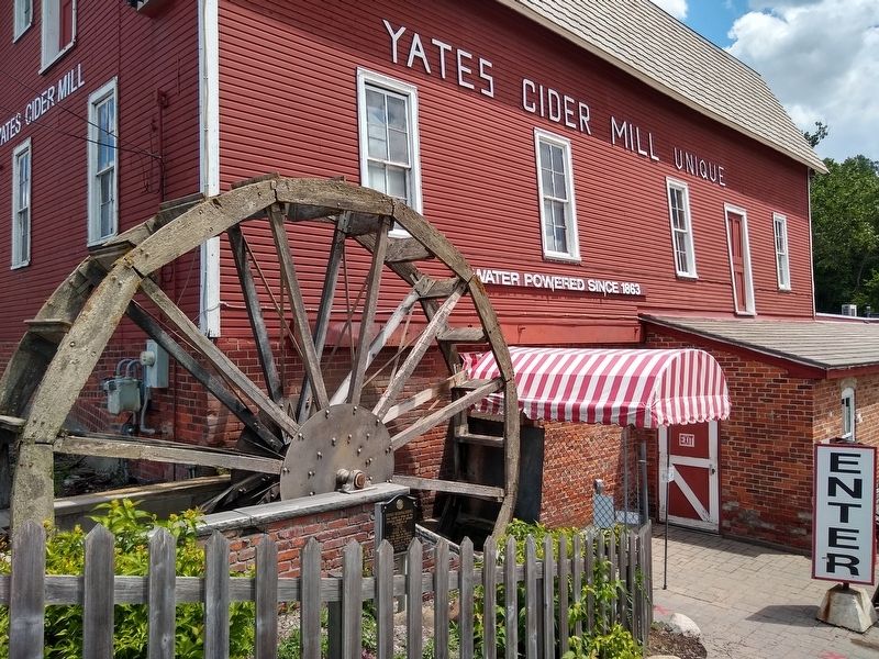 Yates Cider Mill Marker image. Click for full size.