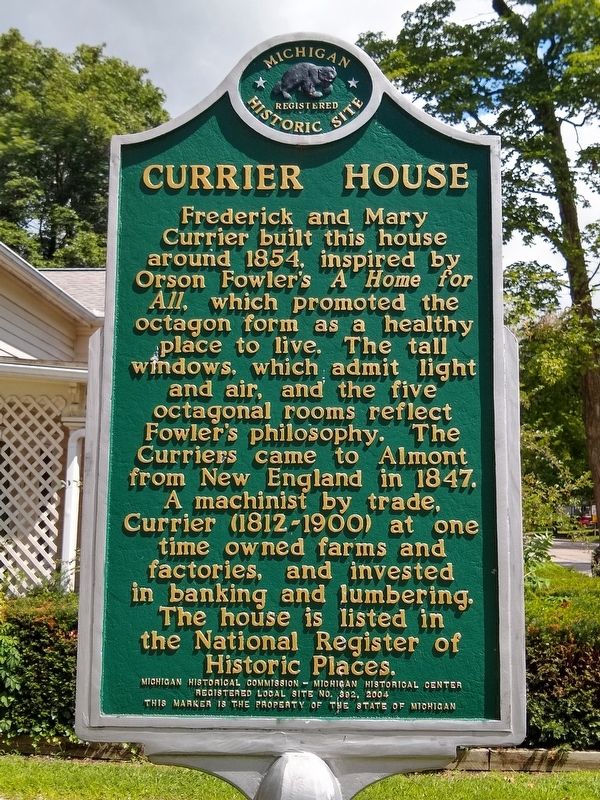 Currier House Marker image. Click for full size.