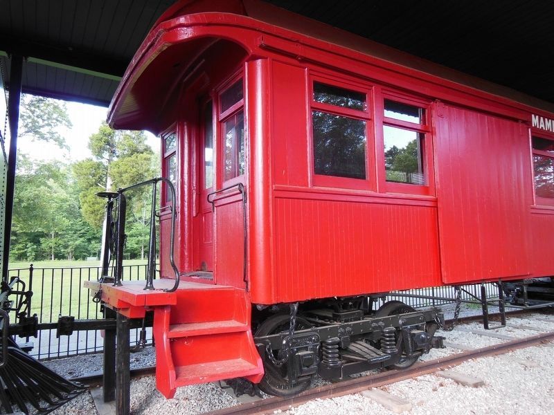 Mammoth Cave Railroad Coach Car image. Click for full size.