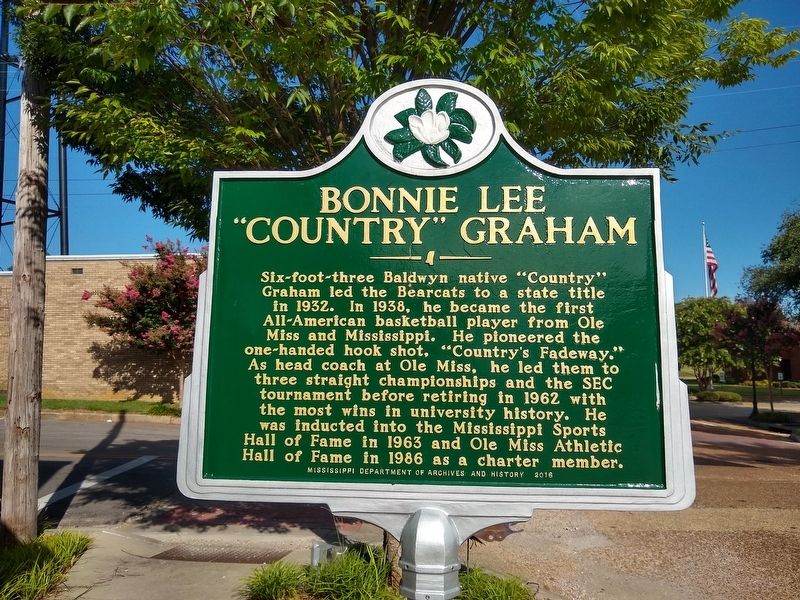 Bonnie Lee "Country" Graham Marker. Click for full size. Bonnie Lee "Country" Graham Marker image. Click for full size.