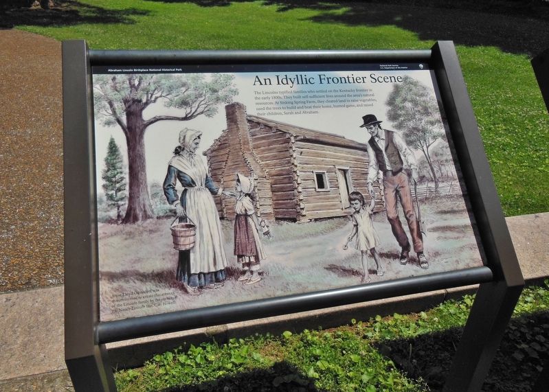 An Idyllic Frontier Scene Marker image. Click for full size.
